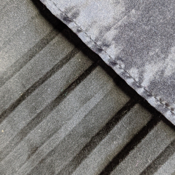 ZARA black pleated skort with elastic waistband. - Picture 3 of 4